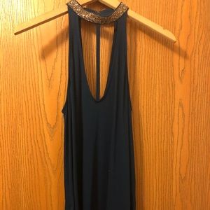 Express Sparkle Choker Top